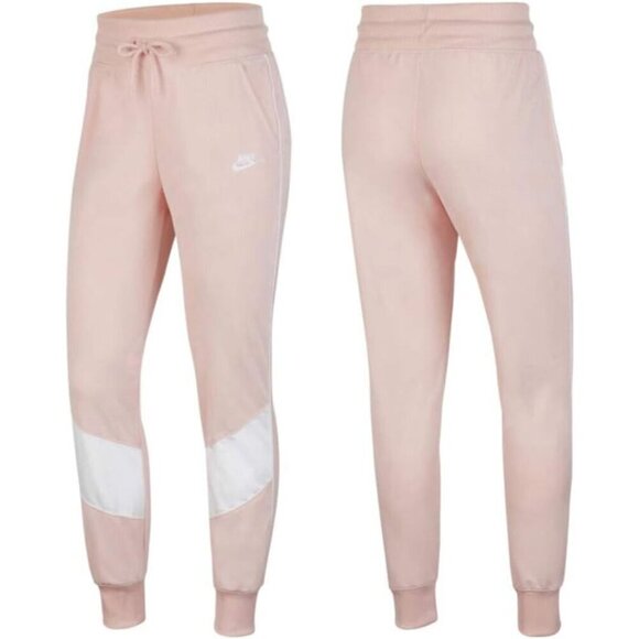 Nike Pants - NWT Nike Heritage Track Pants in Pink/White Sz. XXL